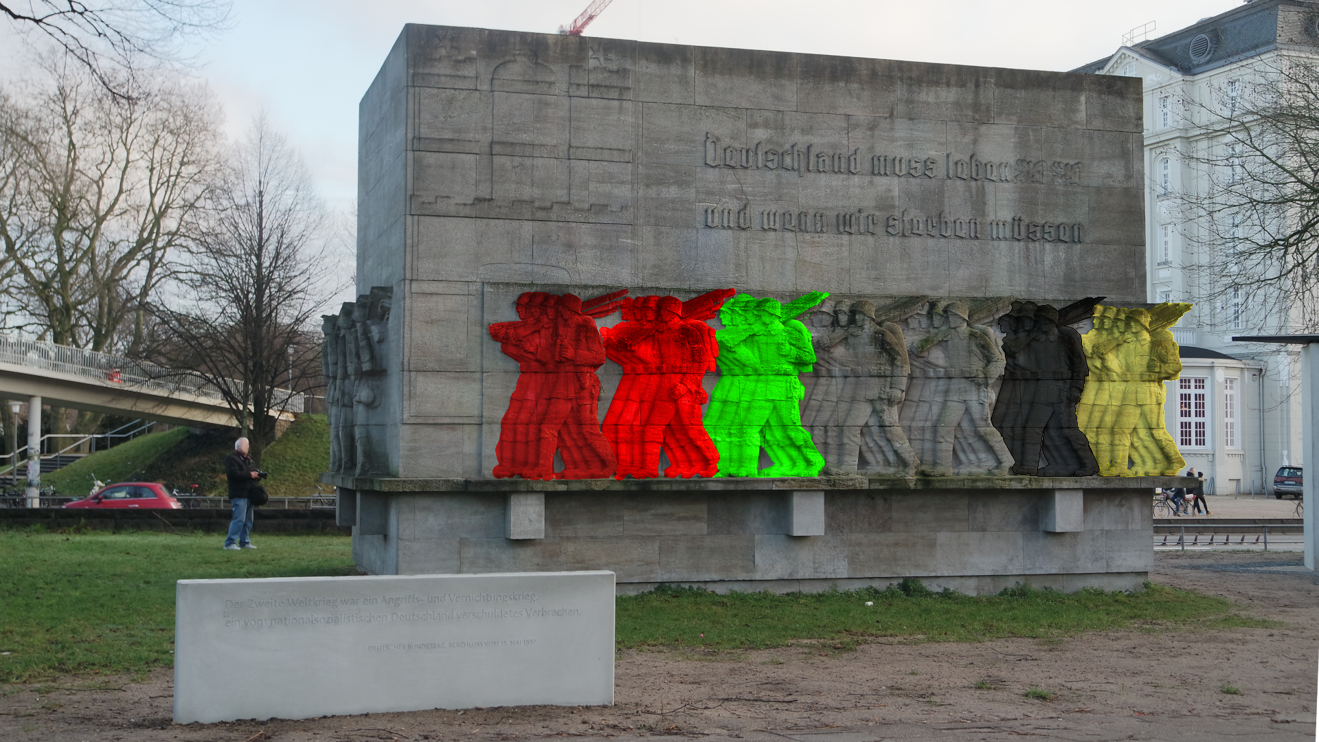 AFD-NS Denkmal-Hamburg-SPD-Grüne-Linke-CDU-FDP-Deutschland