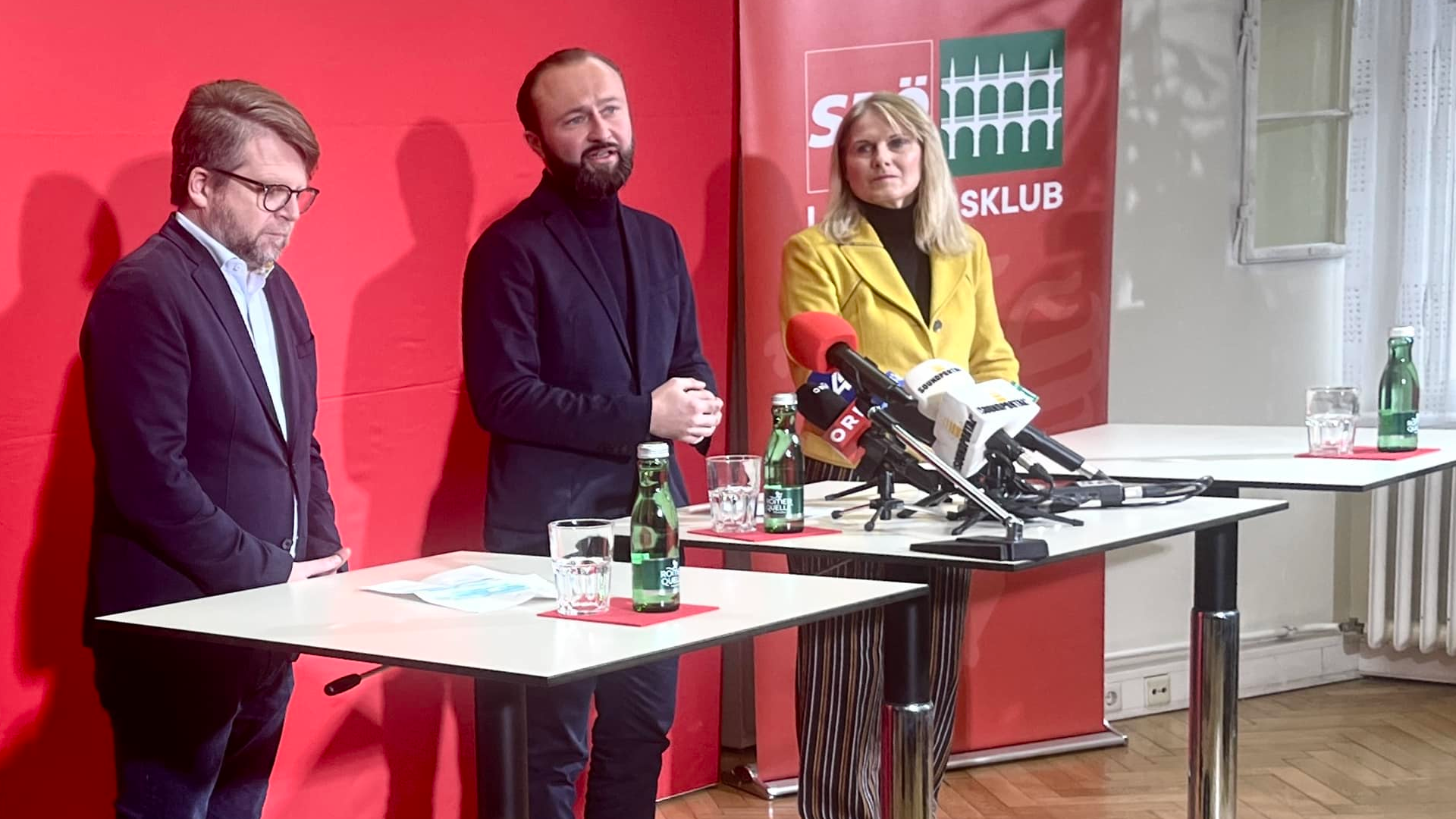 Maximilian Max Lercher-Johannes Schwarz-Elisabeth Grossmann-SPÖ-Graz-Steiermark-Landtag