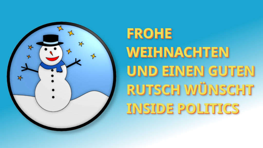 Weihnachten-Weihnachtsgrüße-Inside Politics- Neues Jahr